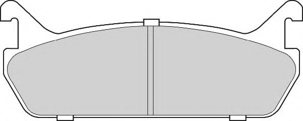 NECTO FD6694N Тормозные колодки для SUZUKI ESTEEM (Сузуки Эстээм) NECTO FD6694N Тормозные колодки для SUZUKI ESTEEM (Сузуки Эстээм)