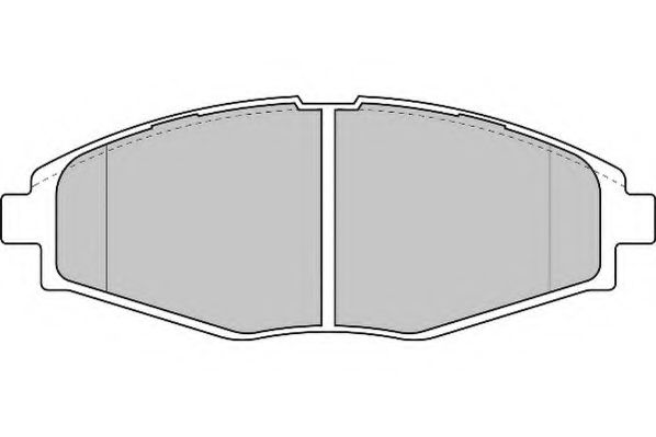 NECTO FD6818N Тормозные колодки для DAEWOO LANOS / SENS (Дэу Ланос / сэнс) NECTO FD6818N Тормозные колодки для DAEWOO LANOS / SENS (Дэу Ланос / сэнс)