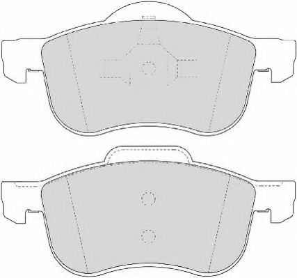 NECTO FD6855N Тормозные колодки для VOLVO V70 XC (Вольво V70 хс) NECTO FD6855N Тормозные колодки для VOLVO V70 XC (Вольво V70 хс)