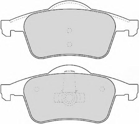 NECTO FD6856N Тормозные колодки для VOLVO V70 XC (Вольво V70 хс) NECTO FD6856N Тормозные колодки для VOLVO V70 XC (Вольво V70 хс)