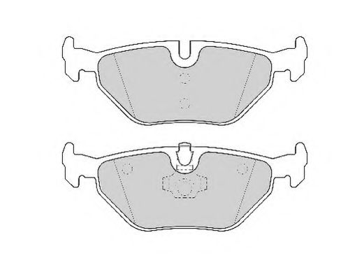 NECTO FD6839N Тормозные колодки для BMW (Бмв) NECTO FD6839N Тормозные колодки для BMW (Бмв)