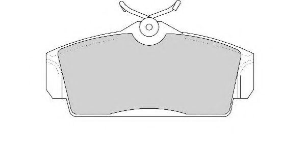 NECTO FD6740N Тормозные колодки для NISSAN (Ниссан) NECTO FD6740N Тормозные колодки для NISSAN (Ниссан)