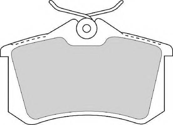 NECTO FD6720N Тормозные колодки для SEAT TOLEDO (Сеат Толэдо) NECTO FD6720N Тормозные колодки для SEAT TOLEDO (Сеат Толэдо)