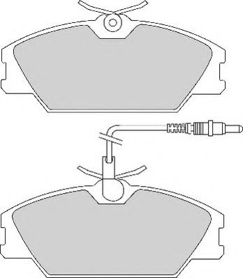 NECTO FD2112N Тормозные колодки для RENAULT SAFRANE (Рено Сафранэ) NECTO FD2112N Тормозные колодки для RENAULT SAFRANE (Рено Сафранэ)
