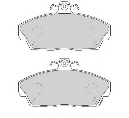 NECTO FD6385N Тормозные колодки для ROVER STREETWISE (Ровер Стрээтвисэ)