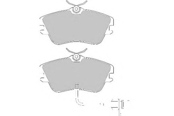 NECTO FD6949N Тормозные колодки для VOLKSWAGEN (Фольксваген) NECTO FD6949N Тормозные колодки для VOLKSWAGEN (Фольксваген)