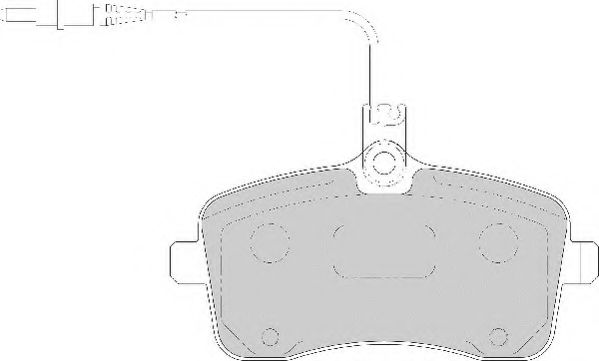 NECTO FD7104N Тормозные колодки для PEUGEOT 407 (Пежо 407) NECTO FD7104N Тормозные колодки для PEUGEOT 407 (Пежо 407)