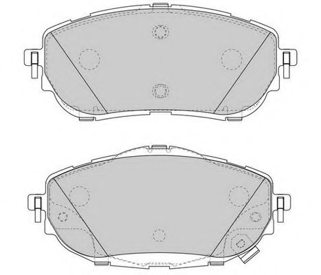 NECTO FD7613A Тормозные колодки для TOYOTA AURIS ING SPORTS (Тойота/тоета Аурис спорт) NECTO FD7613A Тормозные колодки для TOYOTA AURIS ING SPORTS (Тойота/тоета Аурис спорт)