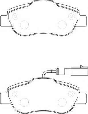 NECTO FD7279A Тормозные колодки для FIAT 500 (Фиат 500) NECTO FD7279A Тормозные колодки для FIAT 500 (Фиат 500)