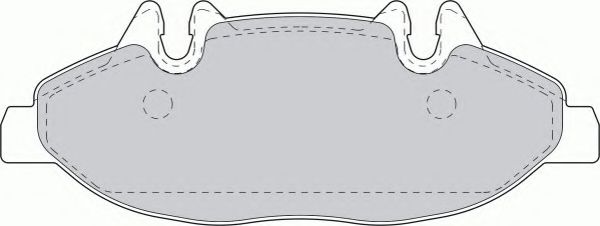 NECTO FD6929V Тормозные колодки для MERCEDESBENZ (Мерседес бенц) NECTO FD6929V Тормозные колодки для MERCEDESBENZ (Мерседес бенц)