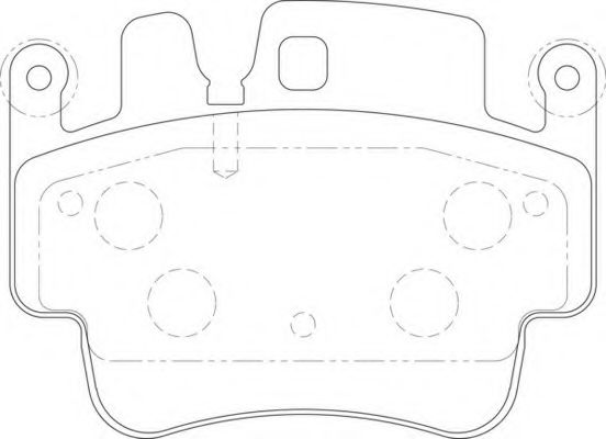 NECTO FD7154A Тормозные колодки для PORSCHE CAYMAN (Порше Cаъман) NECTO FD7154A Тормозные колодки для PORSCHE CAYMAN (Порше Cаъман)