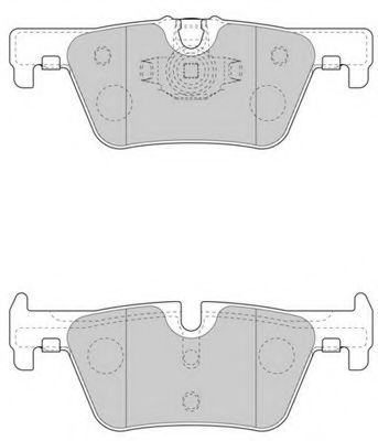 NECTO FD7619A Тормозные колодки для BMW 2 (Бмв 2) NECTO FD7619A Тормозные колодки для BMW 2 (Бмв 2)