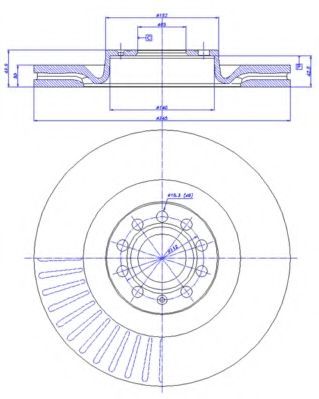 CAR 142.1025 Тормозной диск для SEAT (Сеат) CAR 142.1025 Тормозной диск для SEAT (Сеат)
