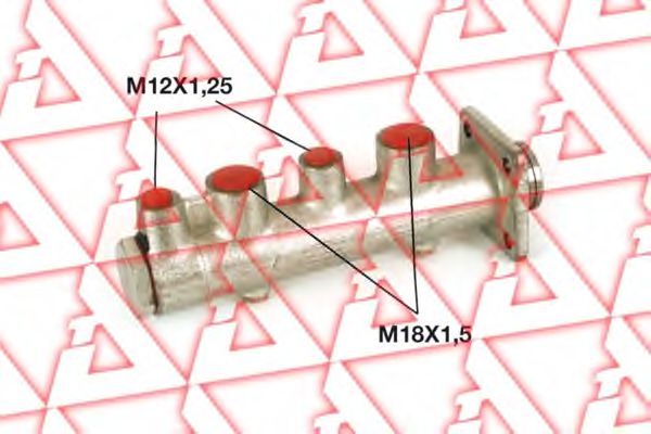 CAR 5522 Главный тормозной цилиндр для IVECO EURO (Ивеко Эуро) CAR 5522 Главный тормозной цилиндр для IVECO EURO (Ивеко Эуро)