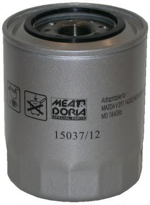 MEAT & DORIA 15037/12 Масляный фильтр для MITSUBISHI PAJERO/SHOGUN (Митсубиши/митсубиси Пажэро/шогун) MEAT & DORIA 15037/12 Масляный фильтр для MITSUBISHI PAJERO/SHOGUN (Митсубиши/митсубиси Пажэро/шогун)