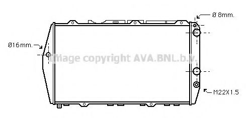 AVA QUALITY COOLING AI2019 Радиатор, охлаждение двигателя для AUDI 100 (Ауди 100) AVA QUALITY COOLING AI2019 Радиатор, охлаждение двигателя для AUDI 100 (Ауди 100)