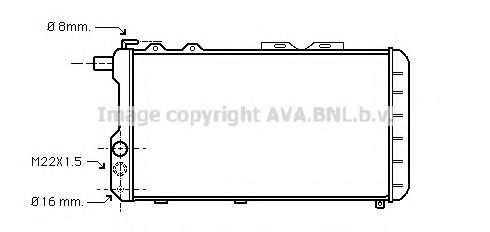 AVA QUALITY COOLING AI2021 Радиатор, охлаждение двигателя для AUDI 100 (Ауди 100) AVA QUALITY COOLING AI2021 Радиатор, охлаждение двигателя для AUDI 100 (Ауди 100)