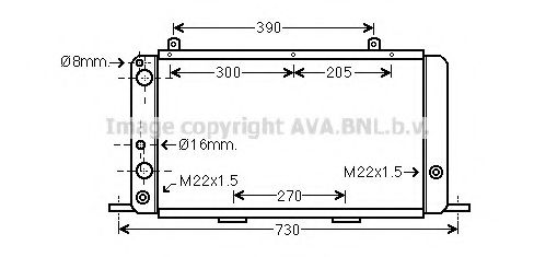 AVA QUALITY COOLING AI2025 Радиатор, охлаждение двигателя для AUDI 4000 (Ауди 4000) AVA QUALITY COOLING AI2025 Радиатор, охлаждение двигателя для AUDI 4000 (Ауди 4000)