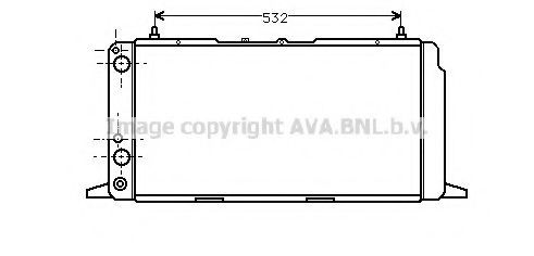 AVA QUALITY COOLING AI2091 Радиатор, охлаждение двигателя для AUDI 100 (Ауди 100) AVA QUALITY COOLING AI2091 Радиатор, охлаждение двигателя для AUDI 100 (Ауди 100)