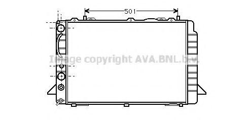 AVA QUALITY COOLING AI2092 Радиатор, охлаждение двигателя для AUDI 90 (Ауди 90) AVA QUALITY COOLING AI2092 Радиатор, охлаждение двигателя для AUDI 90 (Ауди 90)