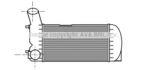 AVA QUALITY COOLING AI4094 Интеркулер для AUDI 100 (Ауди 100) AVA QUALITY COOLING AI4094 Интеркулер для AUDI 100 (Ауди 100)