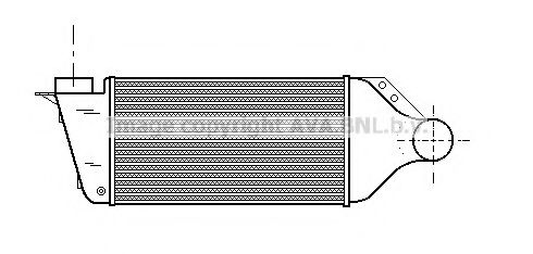 AVA QUALITY COOLING AI4102 Интеркулер для AUDI 90 (Ауди 90) AVA QUALITY COOLING AI4102 Интеркулер для AUDI 90 (Ауди 90)
