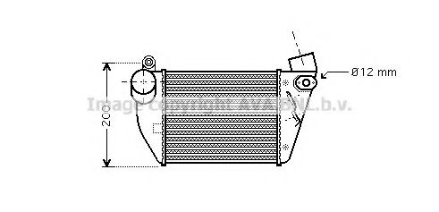 AVA QUALITY COOLING AI4224 Интеркулер для AUDI TT (Ауди Тт) AVA QUALITY COOLING AI4224 Интеркулер для AUDI TT (Ауди Тт)