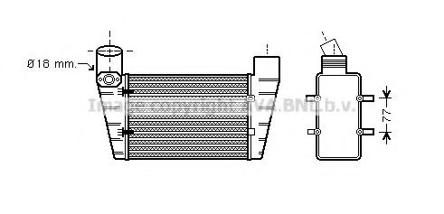 AVA QUALITY COOLING AI4225 Интеркулер для AUDI A6 (Ауди А6) AVA QUALITY COOLING AI4225 Интеркулер для AUDI A6 (Ауди А6)