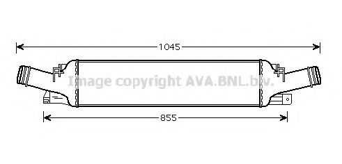 AVA QUALITY COOLING AI4294 Интеркулер для AUDI A6 (Ауди А6) AVA QUALITY COOLING AI4294 Интеркулер для AUDI A6 (Ауди А6)