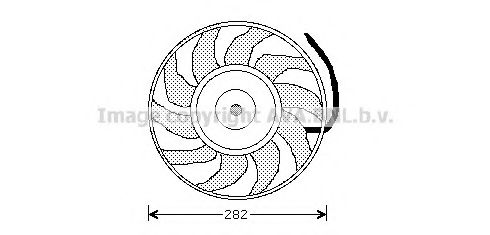 AVA QUALITY COOLING AI7502 Вентилятор, охлаждение двигателя для AUDI 90 (Ауди 90) AVA QUALITY COOLING AI7502 Вентилятор, охлаждение двигателя для AUDI 90 (Ауди 90)