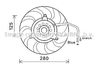 AVA QUALITY COOLING AI7503 Вентилятор, охлаждение двигателя для AUDI 90 (Ауди 90) AVA QUALITY COOLING AI7503 Вентилятор, охлаждение двигателя для AUDI 90 (Ауди 90)