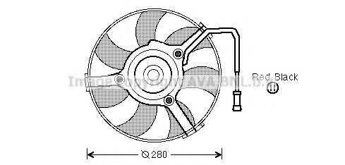 AVA QUALITY COOLING AI7504 Вентилятор, охлаждение двигателя для VOLKSWAGEN (Фольксваген) AVA QUALITY COOLING AI7504 Вентилятор, охлаждение двигателя для VOLKSWAGEN (Фольксваген)