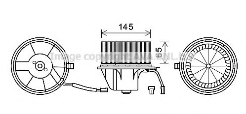 AVA QUALITY COOLING AI8375 Электродвигатель, вентиляция салона для VOLKSWAGEN T4 MULTIVAN (Фольксваген Т4 мултиvан) AVA QUALITY COOLING AI8375 Электродвигатель, вентиляция салона для VOLKSWAGEN T4 MULTIVAN (Фольксваген Т4 мултиvан)