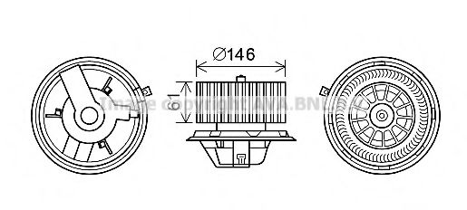 AVA QUALITY COOLING AL8140 Электродвигатель, вентиляция салона для FIAT TEMPRA (Фиат Тэмпра) AVA QUALITY COOLING AL8140 Электродвигатель, вентиляция салона для FIAT TEMPRA (Фиат Тэмпра)