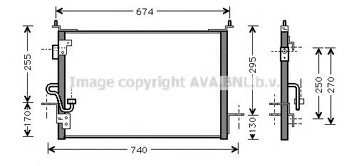 AVA QUALITY COOLING AU5143 Конденсатор, кондиционер для LAND ROVER DEFENDER (Ленд ровер/лэнд ровер Дэфэндэр) AVA QUALITY COOLING AU5143 Конденсатор, кондиционер для LAND ROVER DEFENDER (Ленд ровер/лэнд ровер Дэфэндэр)