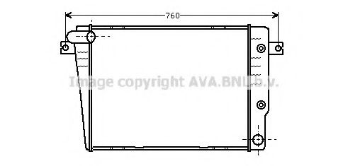 AVA QUALITY COOLING BW2018 Радиатор, охлаждение двигателя для BMW 7 (Бмв 7) AVA QUALITY COOLING BW2018 Радиатор, охлаждение двигателя для BMW 7 (Бмв 7)