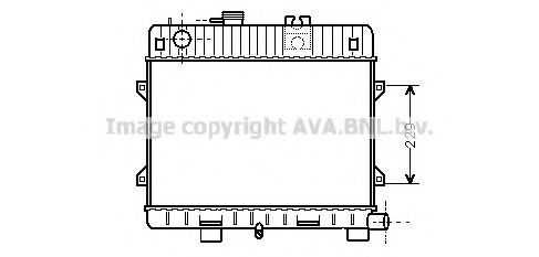 AVA QUALITY COOLING BW2031 Радиатор, охлаждение двигателя для BMW 3 (Бмв 3) AVA QUALITY COOLING BW2031 Радиатор, охлаждение двигателя для BMW 3 (Бмв 3)