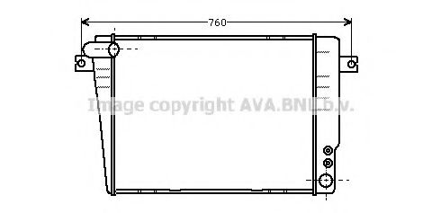 AVA QUALITY COOLING BW2069 Радиатор, охлаждение двигателя для BMW 7 (Бмв 7) AVA QUALITY COOLING BW2069 Радиатор, охлаждение двигателя для BMW 7 (Бмв 7)