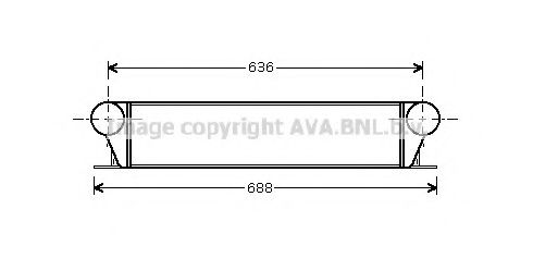 AVA QUALITY COOLING BW4253 Интеркулер для BMW 7 (Бмв 7) AVA QUALITY COOLING BW4253 Интеркулер для BMW 7 (Бмв 7)