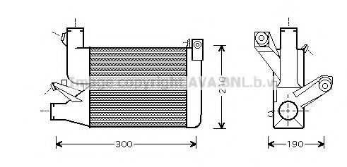 AVA QUALITY COOLING BW4260 Интеркулер для BMW 7 (Бмв 7) AVA QUALITY COOLING BW4260 Интеркулер для BMW 7 (Бмв 7)