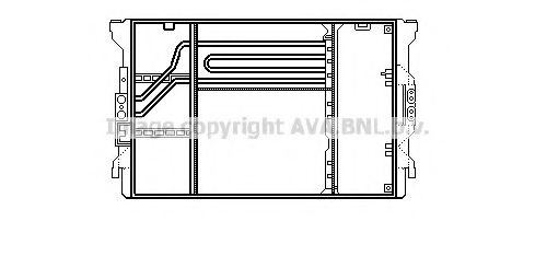 AVA QUALITY COOLING BW5149 Конденсатор, кондиционер для BMW 7 (Бмв 7) AVA QUALITY COOLING BW5149 Конденсатор, кондиционер для BMW 7 (Бмв 7)
