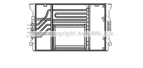 AVA QUALITY COOLING BW5150 Конденсатор, кондиционер для BMW 7 (Бмв 7) AVA QUALITY COOLING BW5150 Конденсатор, кондиционер для BMW 7 (Бмв 7)