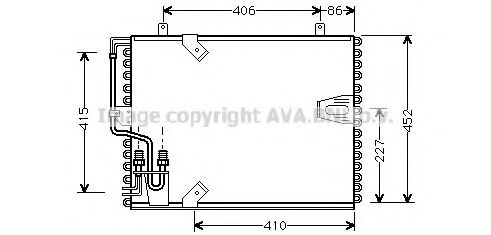 AVA QUALITY COOLING BW5183 Конденсатор, кондиционер для BMW 7 (Бмв 7) AVA QUALITY COOLING BW5183 Конденсатор, кондиционер для BMW 7 (Бмв 7)