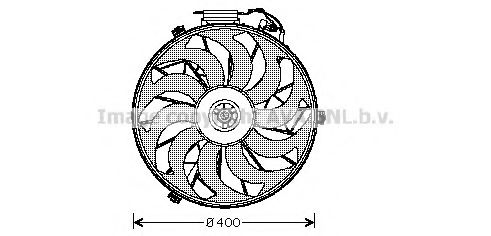 AVA QUALITY COOLING BW7507 Вентилятор, охлаждение двигателя для BMW 7 (Бмв 7) AVA QUALITY COOLING BW7507 Вентилятор, охлаждение двигателя для BMW 7 (Бмв 7)