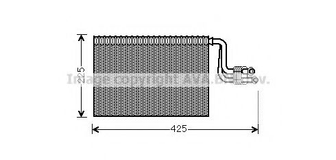 AVA QUALITY COOLING BWV364 Испаритель, кондиционер для BMW X4 (Бмв Х4) AVA QUALITY COOLING BWV364 Испаритель, кондиционер для BMW X4 (Бмв Х4)