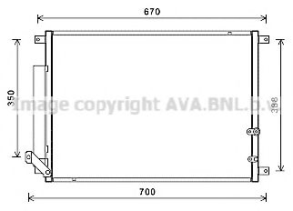 AVA QUALITY COOLING CC5001D Конденсатор, кондиционер для CADILLAC CTS (Кадилак Cц) AVA QUALITY COOLING CC5001D Конденсатор, кондиционер для CADILLAC CTS (Кадилак Cц)