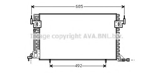 AVA QUALITY COOLING CN5100 Конденсатор, кондиционер для PEUGEOT PARTNER PATAGONICA / URBANA (Пежо Партнер патагоника / урбана) AVA QUALITY COOLING CN5100 Конденсатор, кондиционер для PEUGEOT PARTNER PATAGONICA / URBANA (Пежо Партнер патагоника / урбана)