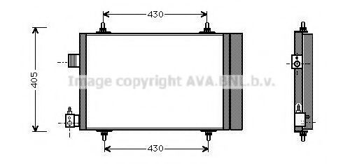 AVA QUALITY COOLING CN5173D Конденсатор, кондиционер для PEUGEOT PARTNER PATAGONICA / URBANA (Пежо Партнер патагоника / урбана) AVA QUALITY COOLING CN5173D Конденсатор, кондиционер для PEUGEOT PARTNER PATAGONICA / URBANA (Пежо Партнер патагоника / урбана)