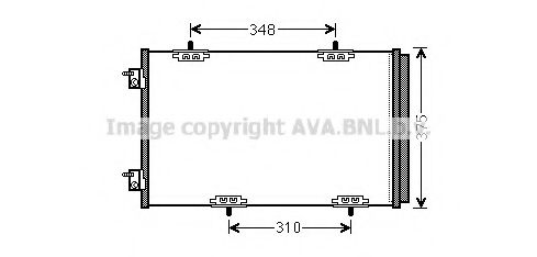 AVA QUALITY COOLING CN5290D Конденсатор, кондиционер для CITROËN C-ELYSEE (CитроËн С-элизе (Елесей)) AVA QUALITY COOLING CN5290D Конденсатор, кондиционер для CITROËN C-ELYSEE (CитроËн С-элизе (Елесей))