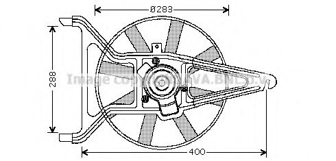 AVA QUALITY COOLING CN7542 Вентилятор, охлаждение двигателя для CITROËN AX (CитроËн Аx) AVA QUALITY COOLING CN7542 Вентилятор, охлаждение двигателя для CITROËN AX (CитроËн Аx)